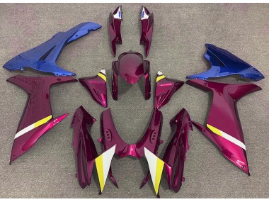 Aftermarket 2011-2020 Gloss Red and Blue Suzuki GSXR 600-750 Motorcycle Fairings