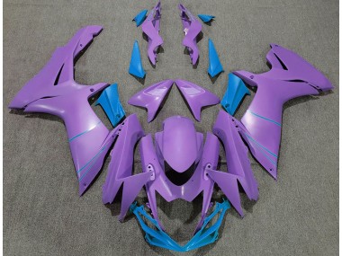 Aftermarket 2011-2020 Matte Purple & Blue Suzuki GSXR 600-750 Motorcycle Fairings