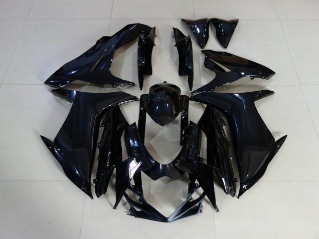 Aftermarket 2011-2020 Plain Gloss Black Suzuki GSXR 600-750 Motorcycle Fairings