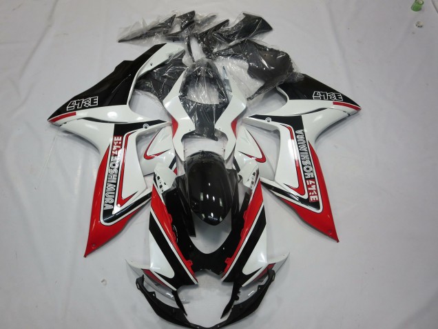 Aftermarket 2011-2020 Red White and Black Suzuki GSXR 600-750 Motorcycle Fairings