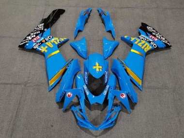 Aftermarket 2011-2020 Rizla Suzuki GSXR 600-750 Motorcycle Fairings