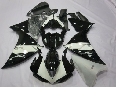 Aftermarket 2012-2014 Black Silver White Yamaha R1 Motorcycle Fairings