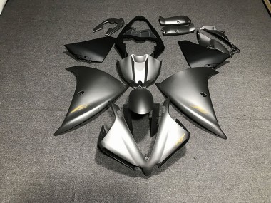 Aftermarket 2012-2014 Matte Grey Yamaha R1 Motorcycle Fairings