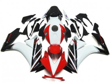 Aftermarket 2012-2016 Black and Red / White Gloss Honda CBR1000RR Motorcycle Fairings