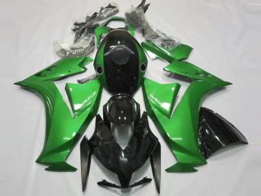 Aftermarket 2012-2016 Gloss Black and Green Honda CBR1000RR Motorcycle Fairings