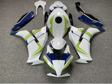 Aftermarket 2012-2016 Gloss Blue and Lime Honda CBR1000RR Motorcycle Fairings