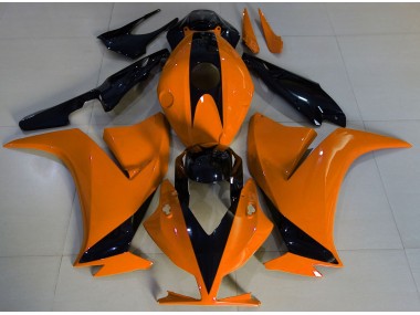 Aftermarket 2012-2016 Gloss Orange and Black Honda CBR1000RR Motorcycle Fairings