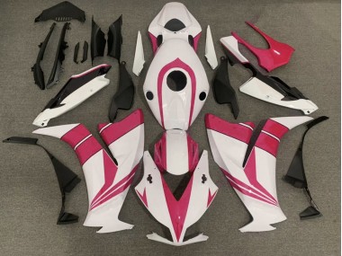 Aftermarket 2012-2016 Gloss Pink and White Honda CBR1000RR Motorcycle Fairings