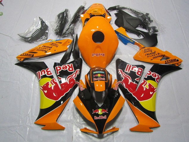 Aftermarket 2012-2016 Orange Red Bull Honda CBR1000RR Motorcycle Fairings