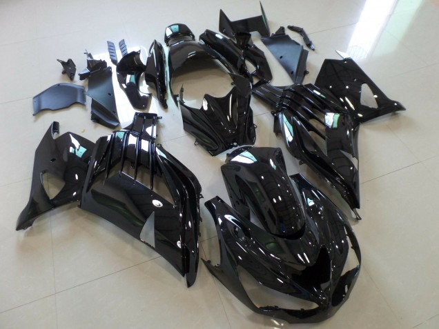 Aftermarket 2012-2019 Gloss Black Kawasaki ZX14R Motorcycle Fairings