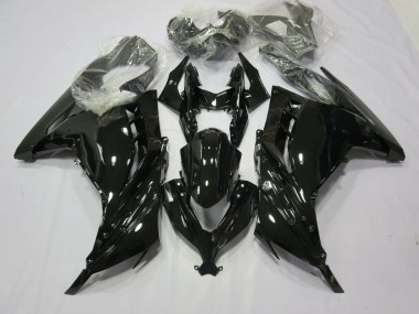 Aftermarket 2013-2018 Black Gloss Kawasaki Ninja 300 Motorcycle Fairings