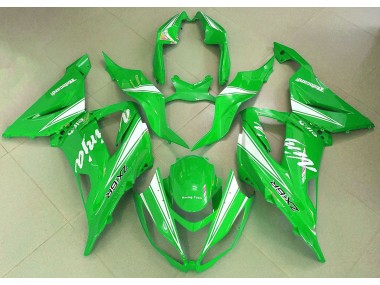 Aftermarket 2013-2018 Green Ninja Kawasaki ZX6R Motorcycle Fairings