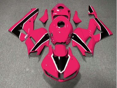 Aftermarket 2013-2020 Gloss Bright Pink and Black Honda CBR600RR Motorcycle Fairings