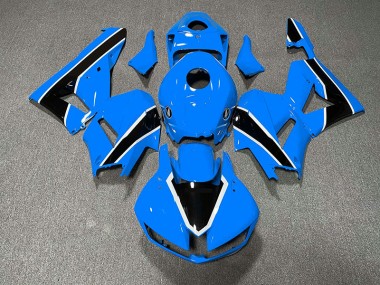 Aftermarket 2013-2020 Gloss Light Blue and Black Honda CBR600RR Motorcycle Fairings