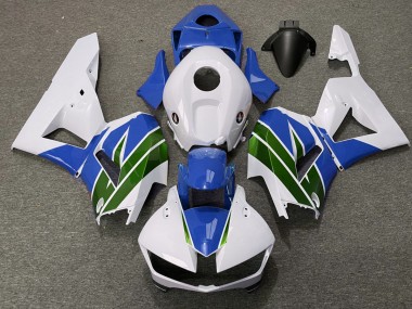 Aftermarket 2013-2020 Green and Blue Gloss Honda CBR600RR Motorcycle Fairings