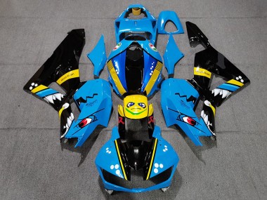 Aftermarket 2013-2020 Sky Blue Custom Honda CBR600RR Motorcycle Fairings