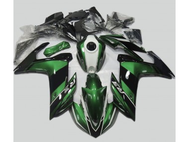 Aftermarket 2015-2018 Green and Gloss Black Yamaha R3 Motorcycle Fairings