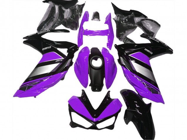 Aftermarket 2015-2018 Purple Yamalube Yamaha R3 Motorcycle Fairings