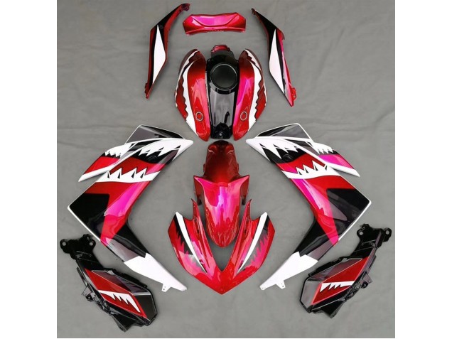 Aftermarket 2015-2018 Red Shark Yamaha R3 Motorcycle Fairings