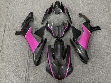 Aftermarket 2015-2019 Carbon Fiber & Pink Yamaha R1 Motorcycle Fairings