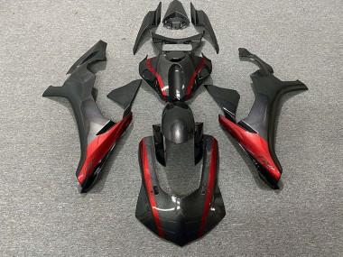 Aftermarket 2015-2019 Carbon Fiber Style & Red Yamaha R1 Motorcycle Fairings