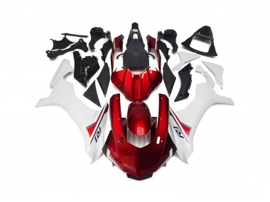 Aftermarket 2015-2019 Maroon Custom OEM Style Yamaha R1 Motorcycle Fairings