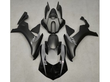 Aftermarket 2015-2019 Matte Black & Gray Yamaha R1 Motorcycle Fairings