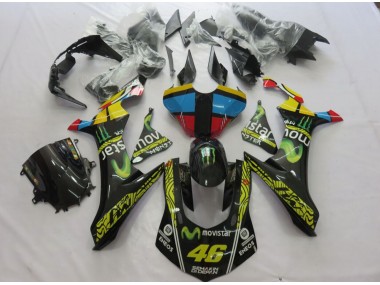 Aftermarket 2015-2019 Movistar Yamaha R1 Motorcycle Fairings