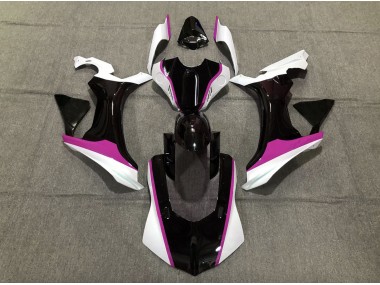 Aftermarket 2015-2019 Pink Black and White Yamaha R1 Motorcycle Fairings