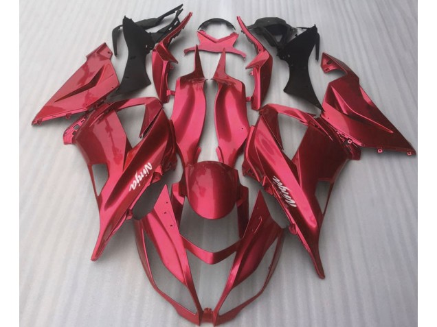 Aftermarket 2016-2019 Candy Red Gloss Kawasaki ZX10R Motorcycle Fairings