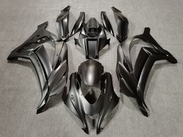 Aftermarket 2016-2019 Matte Black Kawasaki ZX10R Motorcycle Fairings