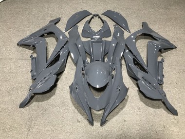 Aftermarket 2016-2019 Nardo Grey Black Kawasaki ZX10R Motorcycle Fairings