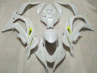 Aftermarket 2016-2019 Pearl White Kawasaki ZX10R Motorcycle Fairings