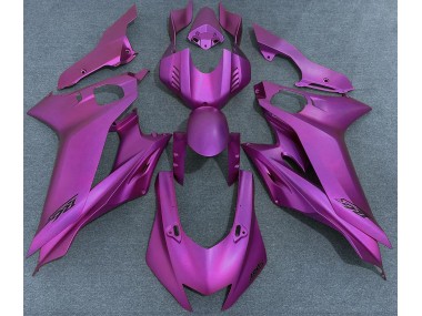 Aftermarket 2017-2019 Bright Purple Matte Yamaha R6 Motorcycle Fairings