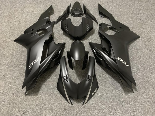 Aftermarket 2017-2019 Matte Black Yamaha R6 Motorcycle Fairings