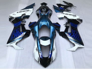 Aftermarket 2017-2019 Blue & White Custom Honda CBR1000RR Motorcycle Fairings