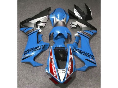 Aftermarket 2017-2019 Gloss Blue & Red Honda CBR1000RR Motorcycle Fairings