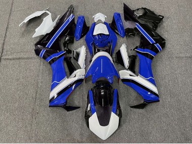 Aftermarket 2017-2019 Gloss Blue White and Black Honda CBR1000RR Motorcycle Fairings