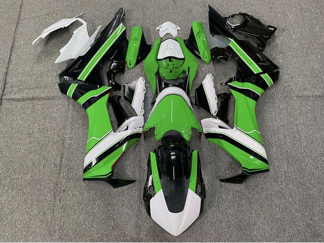 Aftermarket 2017-2019 Gloss Green White and Black Honda CBR1000RR Motorcycle Fairings