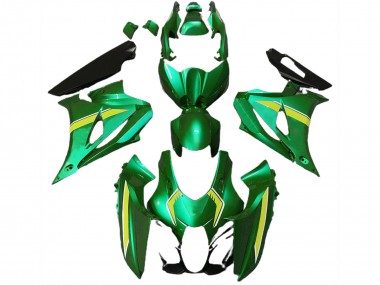 Aftermarket 2017-2019 Stock Style Green Suzuki GSXR 1000 Motorcycle Fairings