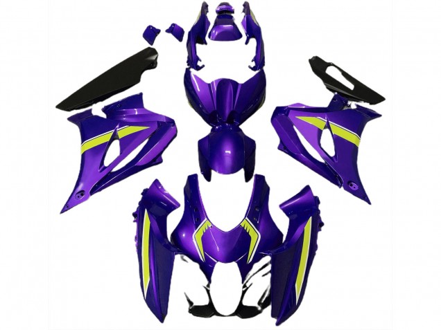 Aftermarket 2017-2019 Stock Style Purple Suzuki GSXR 1000 Motorcycle Fairings