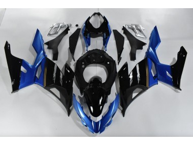 Aftermarket 2018-2020 Blue and Black Kawasaki Ninja 400 Motorcycle Fairings