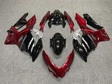 Aftermarket 2018-2020 Red and Black Kawasaki Ninja 400 Motorcycle Fairings